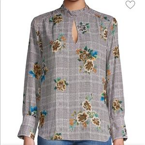 NWOT Supply and Demand Keyhole Blouse Size S